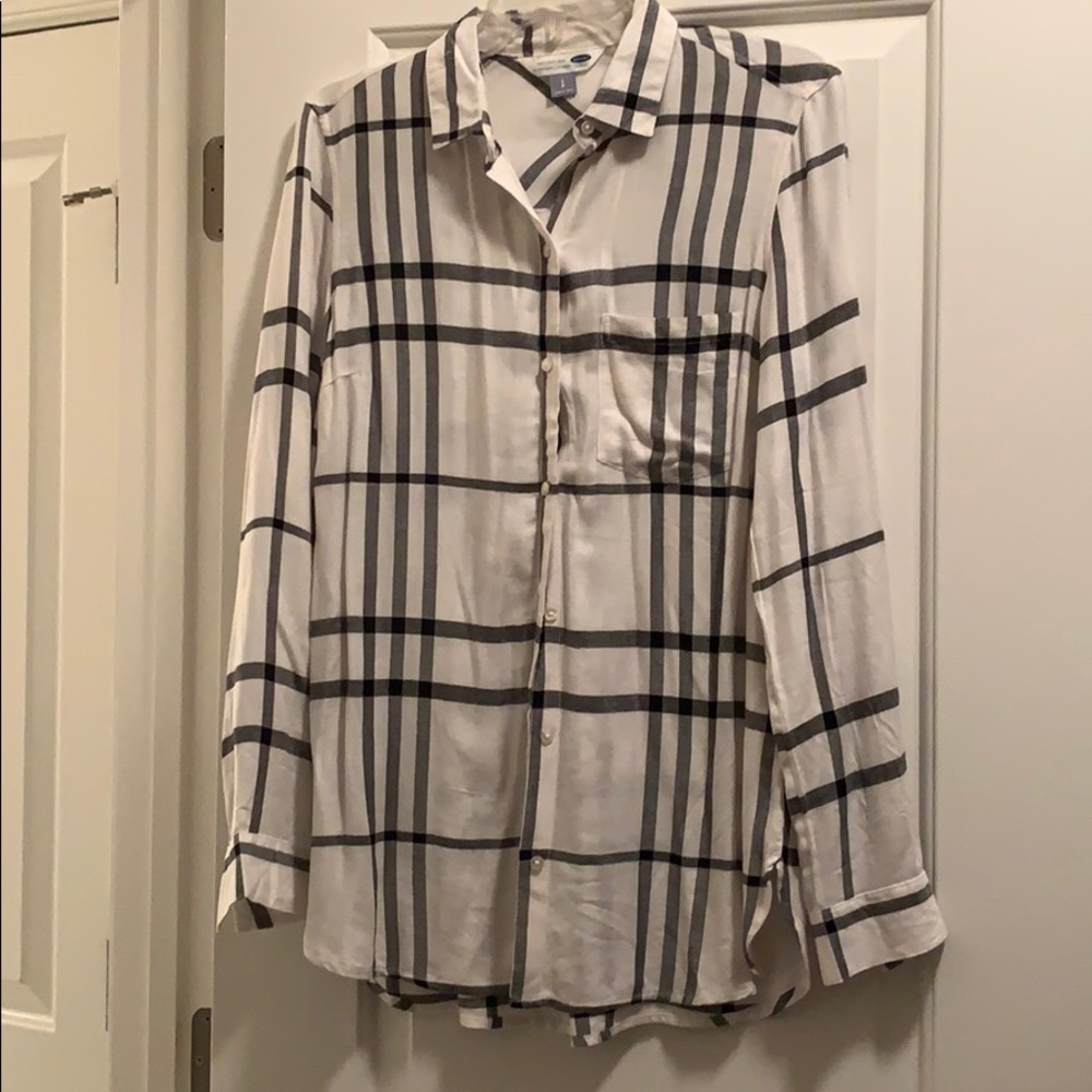 Old Navy perfect plaid shirt!